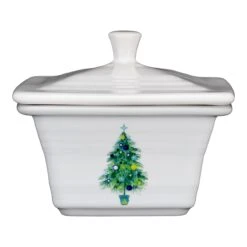 Fiesta Blue Christmas Tree Gift Box