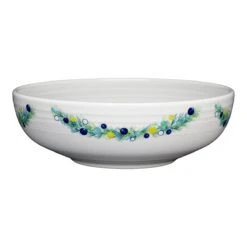 Fiesta Blue Christmas Tree Large Bistro Bowl