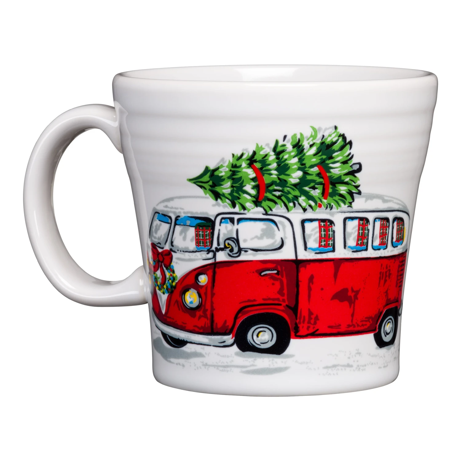 Fiesta VW Bus With Tree Tapered Mug 3 Fiesta VW Bus With Tree Tapered Mug