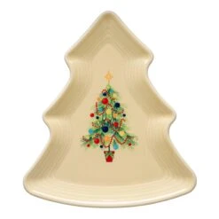 Fiesta Christmas Tree Plate