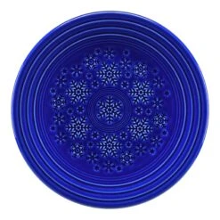 Fiesta Embossed Snowflake Luncheon Plate 7 Fiesta Embossed Snowflake Luncheon Plate -Fiesta 1526346