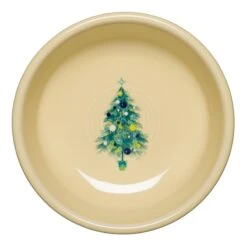 Fiesta Small Blue Christmas Tree Bowl