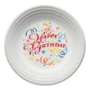 Fiesta Happy Birthday Luncheon Plate -Fiesta 46541928