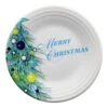Fiesta Blue Christmas Tree Merry Christmas Luncheon Plate 1 Fiesta Blue Christmas Tree Merry Christmas Luncheon Plate -Fiesta 46542331