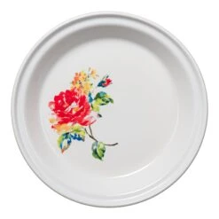 Fiesta Deep Dish Pie Baker Floral Bouquet