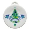 Fiesta 85th Anniversary Blue Christmas Tree Ornament -Fiesta 76142360