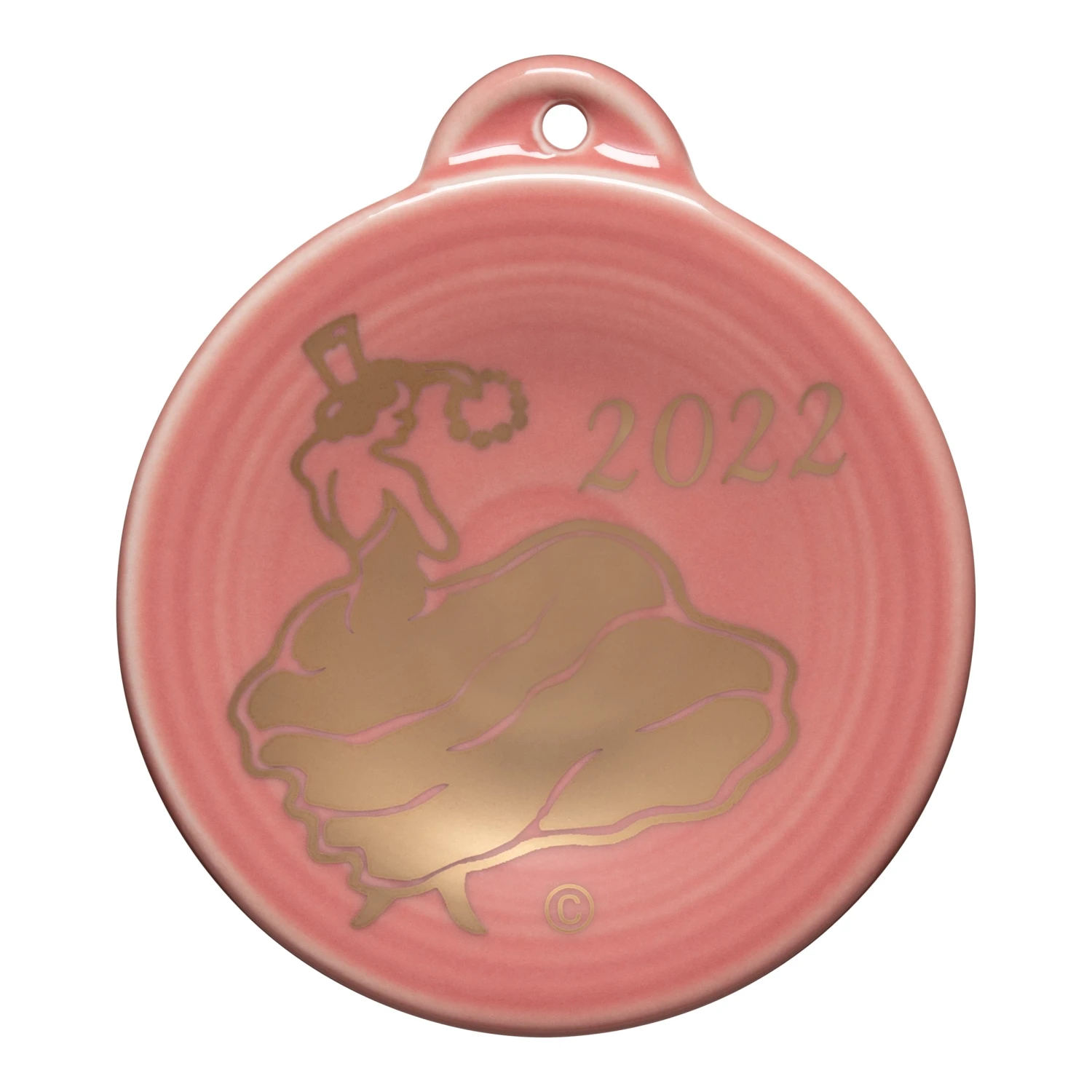 Fiesta Peony 2022 Ornament 3 Fiesta Peony 2022 Ornament