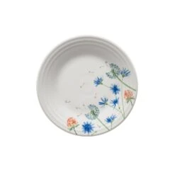 Fiesta Breezy Floral Luncheon Plate