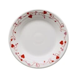 Fiesta Valentine Luncheon Plate
